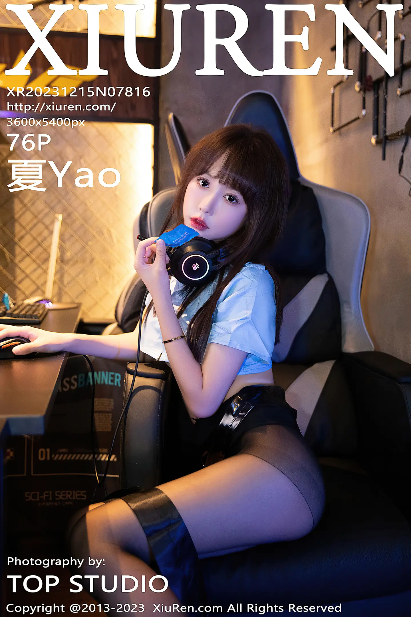 [XiuRen秀人网]No.7816_新人模特夏Yao性感情趣海军服配黑丝裤袜秀曼妙身姿诱惑写真76P-秀人网 - XiuRen.Space